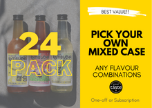 Load image into Gallery viewer, 24 Bottles Mixed Case - CHOOSE YOUR OWN FLAVOURS - SUBSCRIBE FOR AN ADDITIONAL 5% OFF!
