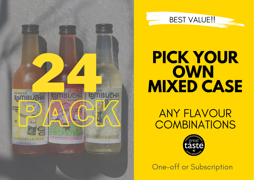 24 Bottles Mixed Case - CHOOSE YOUR OWN FLAVOURS - SUBSCRIBE FOR AN ADDITIONAL 5% OFF!